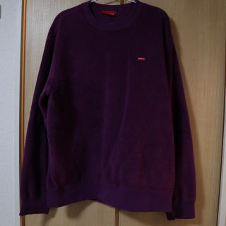 シュプリーム(Supreme)のL supreme polartec crewneck スウェット(スウェット)