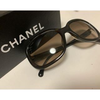 シャネル(CHANEL)のCHANEL サングラス べっ甲  リボンデザイン(サングラス/メガネ)