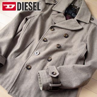 ディーゼル(DIESEL)の美品 XL ディーゼル DIESEL メンズ ピーコート ベージュ(ピーコート)