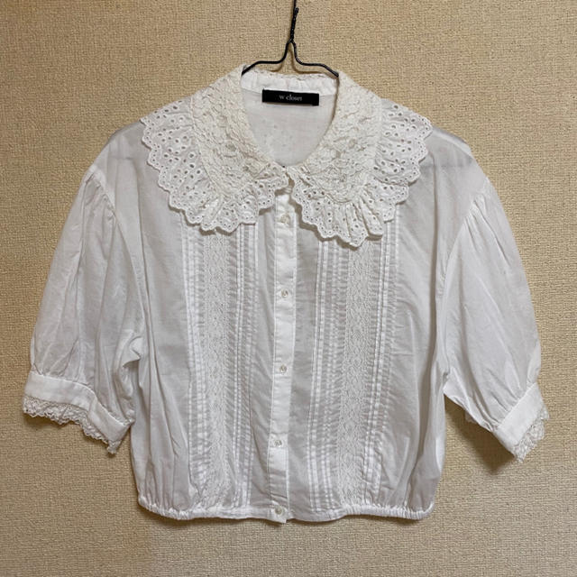 w closet(ダブルクローゼット)の【新品】w closet ブラウス レディースのトップス(シャツ/ブラウス(半袖/袖なし))の商品写真