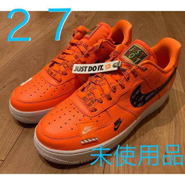 AR7719-800状態NIKE AIR FORCE 1 '07 PRM JDI  JUST DO IT