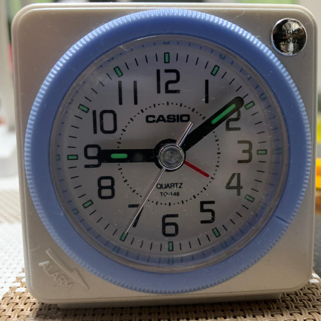 CASIO(カシオ)の目覚まし時計　CASIO インテリア/住まい/日用品のインテリア小物(置時計)の商品写真