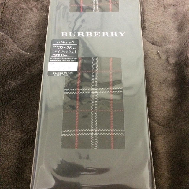 BURBERRY(バーバリー)のBurberry ハイソックス レディースの靴/シューズ(その他)の商品写真