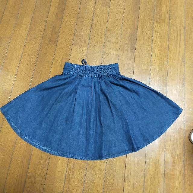 MPS(エムピーエス)のMPS 130cm デニムスカート キッズ/ベビー/マタニティのキッズ服女の子用(90cm~)(スカート)の商品写真