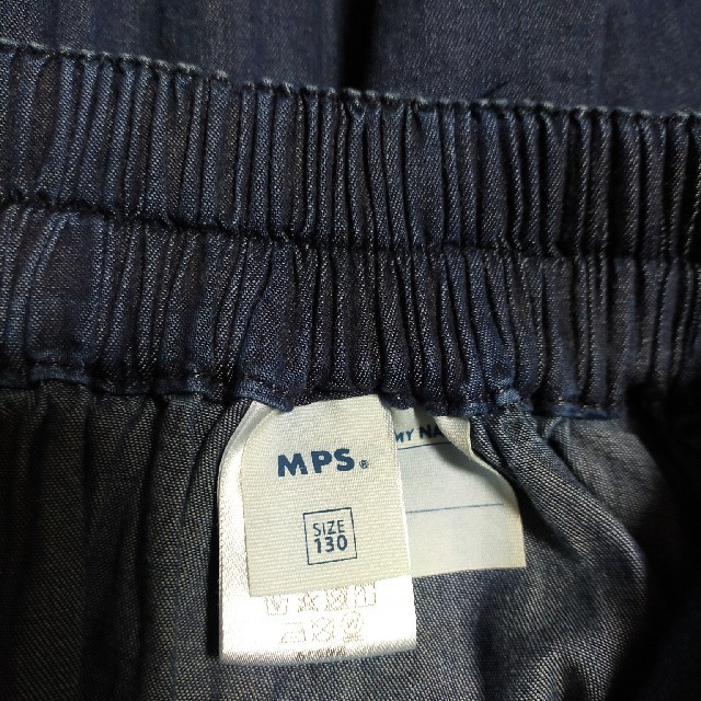 MPS(エムピーエス)のMPS 130cm デニムスカート キッズ/ベビー/マタニティのキッズ服女の子用(90cm~)(スカート)の商品写真