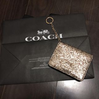 コーチ(COACH)のコーチ　パスケース　ショッパー付(名刺入れ/定期入れ)