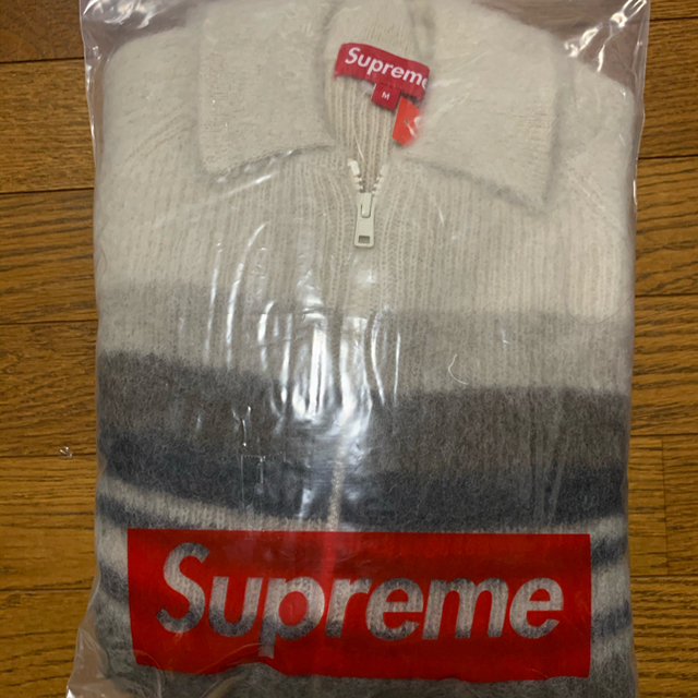 Supreme(シュプリーム)のSupreme Brushed wool zip up sweater M メンズのトップス(ニット/セーター)の商品写真