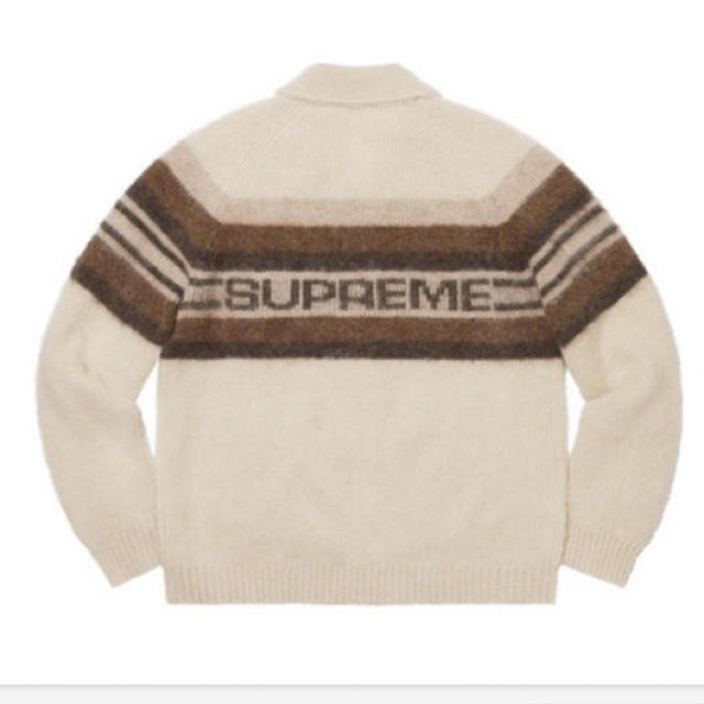 メンズSupreme Brushed wool zip up sweater M