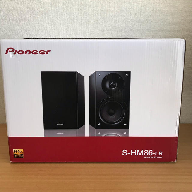 Pioneer(パイオニア)のパイオニア　S-HM86-LR(B) スマホ/家電/カメラのオーディオ機器(スピーカー)の商品写真