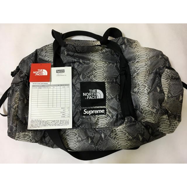 Supreme /The North Face Snakeskin Duffle