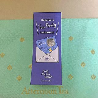 アフタヌーンティー(AfternoonTea)のアフタヌーンティー　ノベルティ  Cat ‘s Nap Time パラパラブック(ノベルティグッズ)