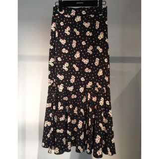 ダブルスタンダードクロージング(DOUBLE STANDARD CLOTHING)のダブルスタンダードクロージング 花柄スカートsize36(ひざ丈スカート)