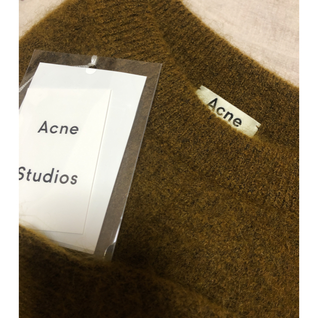 acne studios モヘアニット コニャックブラウン