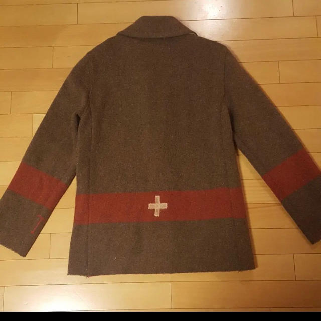 スイス軍 ブランケット リメイク アコースティック ウール コート