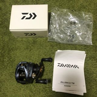 ダイワ(DAIWA)のダイワ  ジリオン SV TW  1016SV-H 右ハンドル 中古(リール)