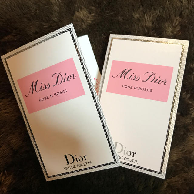 Christian Dior(クリスチャンディオール)の【新発売】ミスディオール  ローズ&ローズ　２個セット　サンプル コスメ/美容の香水(香水(女性用))の商品写真