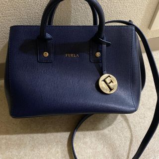 フルラ(Furla)のFURLA ネイビー　バック(ハンドバッグ)