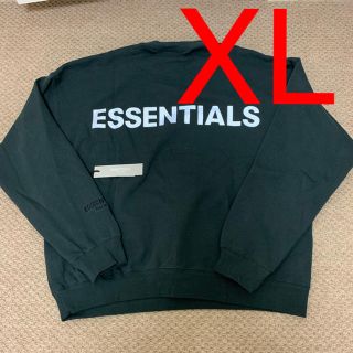 フィアオブゴッド(FEAR OF GOD)のXL Fear Of God Essentials Sweatshirt 黒(スウェット)