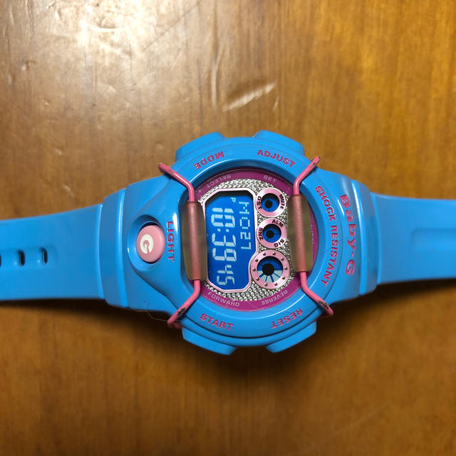CASIO(カシオ)のBaby-G スカイブルーxピンク レディースのファッション小物(腕時計)の商品写真