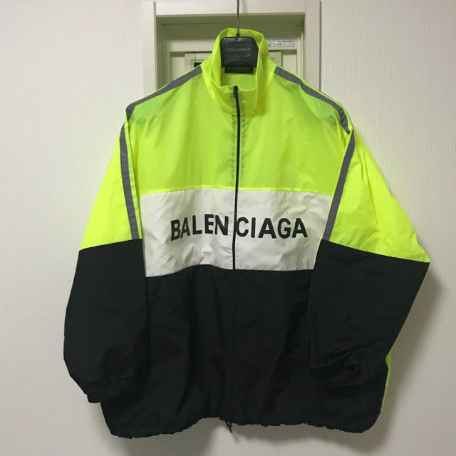 メンズ[19SS] BALENCIAGA ロゴ入り トラックスーツジャケット