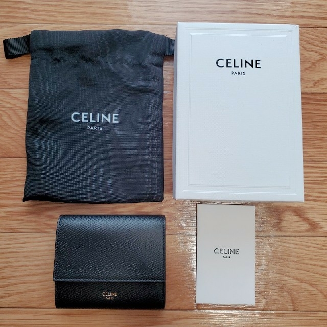 celine(セリーヌ)の【新品】CELINE 三折り財布 レディースのファッション小物(財布)の商品写真