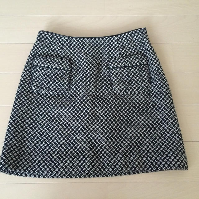 NATURAL BEAUTY BASIC(ナチュラルビューティーベーシック)のナチュラルビューティー☆ツイードスカート レディースのスカート(ミニスカート)の商品写真