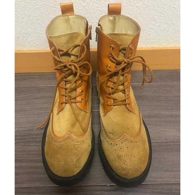 ISAMUKATAYAMA BACKLASH(イサムカタヤマバックラッシュ)のcruceandco メンズの靴/シューズ(ブーツ)の商品写真