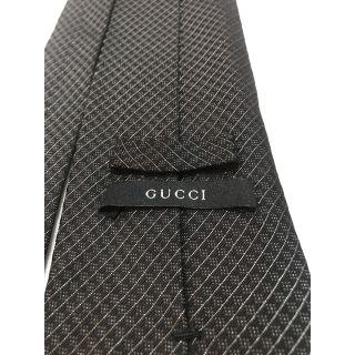 グッチ(Gucci)の《Megumi Yamamoto様》専用【ブラック×ストライプ】(ネクタイ)