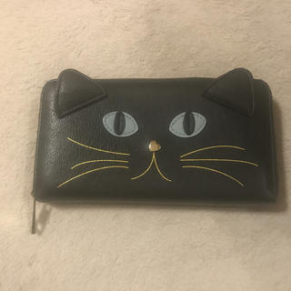 黒猫の長財布(財布)