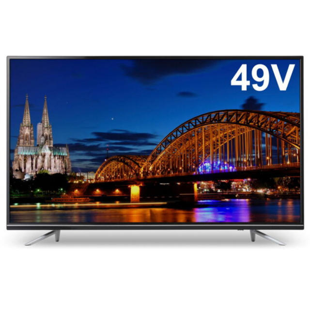 液晶テレビ 4K グリーンハウス꙳★*ﾟ49V型 家電 新生活のご準備に！