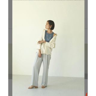 トゥデイフル(TODAYFUL)のtodayful Georgette Rough Trousers トラウザーズ(カジュアルパンツ)