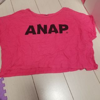 アナップ(ANAP)のショート丈トップス(Tシャツ(半袖/袖なし))