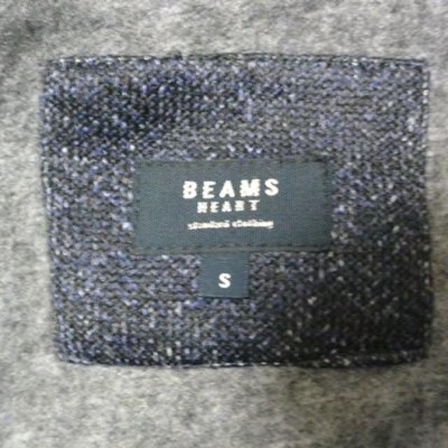 BEAMS(ビームス)のビームス 冬ブルゾン 美品 BEAMS HEART ネイビー S  メンズのジャケット/アウター(ブルゾン)の商品写真