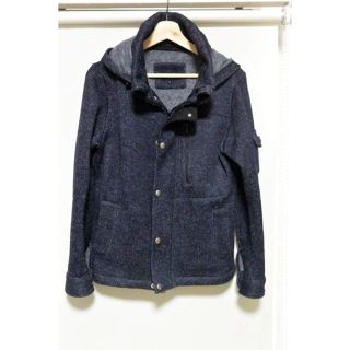 ビームス(BEAMS)のビームス 冬ブルゾン 美品 BEAMS HEART ネイビー S (ブルゾン)