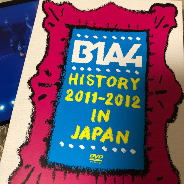 B1A4(ビーワンエーフォー)のB1A4　HISTORY　2011-2012　IN　JAPAN DVD エンタメ/ホビーのDVD/ブルーレイ(ミュージック)の商品写真