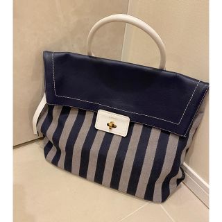 【新品未使用】ANDREAMABIANI*バイカラー 2wayショルダーバッグ