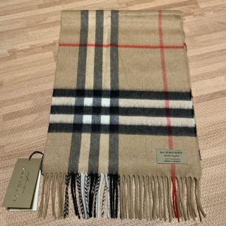 バーバリー(BURBERRY)のロンドンバーバリー　カシミヤマフラー(マフラー/ショール)