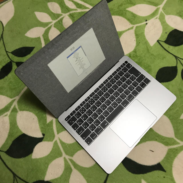 Mac (Apple)(マック)の【ほぼ新品】 Mac Book Air 2019, 13, i5, 8G 256 スマホ/家電/カメラのPC/タブレット(ノートPC)の商品写真