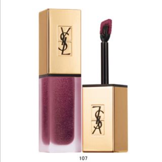 イヴサンローランボーテ(Yves Saint Laurent Beaute)のYSL タトワージュクチュール ザ メタリックス 107(口紅)