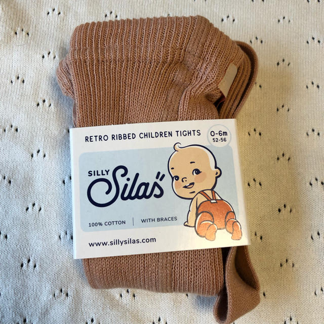 Caramel baby&child (キャラメルベビー&チャイルド)の0-6m silly silas シリーサイラス ブレースタイツ 新品 キッズ/ベビー/マタニティのこども用ファッション小物(靴下/タイツ)の商品写真