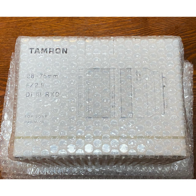 TAMRON - 新品未開封 タムロンF/2.8 Di III RXD SONYフルサイズ用の通販 by ゆきしょっぷ｜タムロンならラクマ