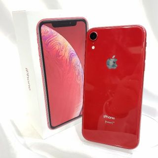 アイフォーン(iPhone)のiPhone XR 64GB SIMFREE ProductRed(スマートフォン本体)