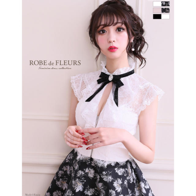 ROBE de FLEURS＊セットアップレースミニドレス - スーツ・フォーマル