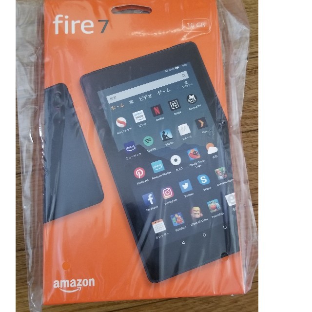 Fire 7 タブレット (7インチディスプレイ) 16GB 新品未開封品。