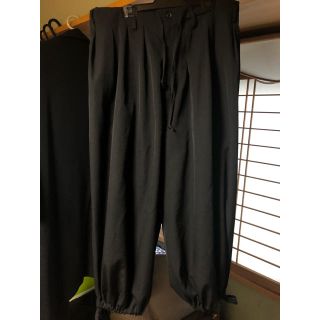 ヨウジヤマモト(Yohji Yamamoto)のバルーンパンツ yohji yamamoto 19ss シワギャバ(その他)