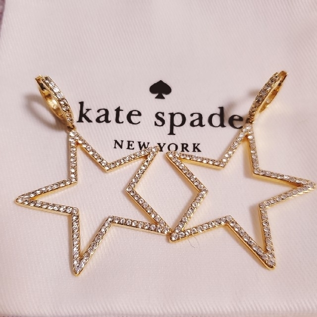 kate spade new york(ケイトスペードニューヨーク)のKate spade ケイト・スペード　星のピアス レディースのアクセサリー(ピアス)の商品写真