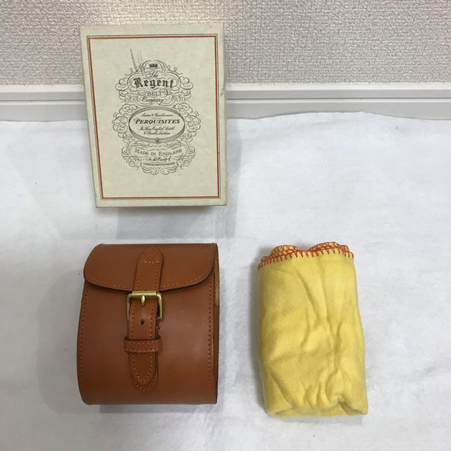 新品未使用の珍品　Regent belt company 靴磨きケース？ メンズのメンズ その他(その他)の商品写真