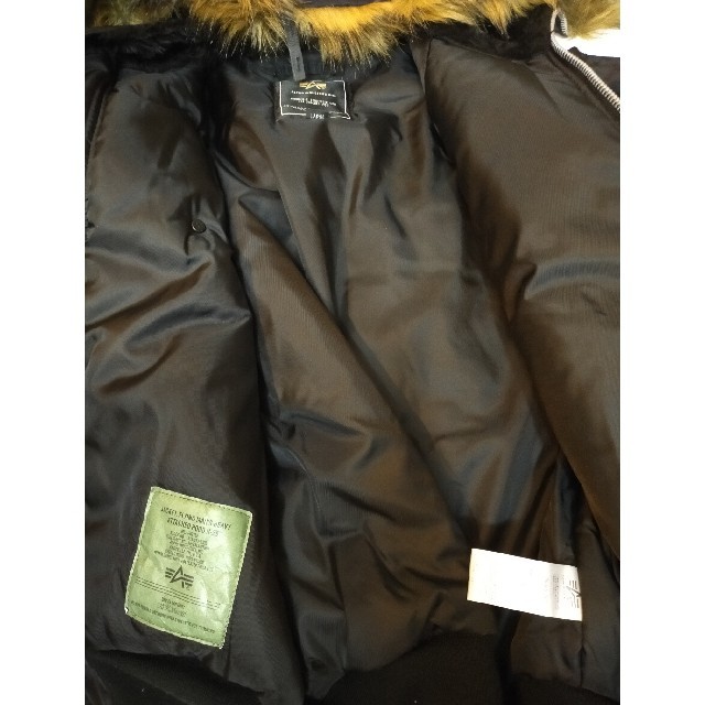 alpha(アルファ)の美品 アルファ N 2B エヌツービー フライトジャケット Lサイズ メンズのジャケット/アウター(ミリタリージャケット)の商品写真
