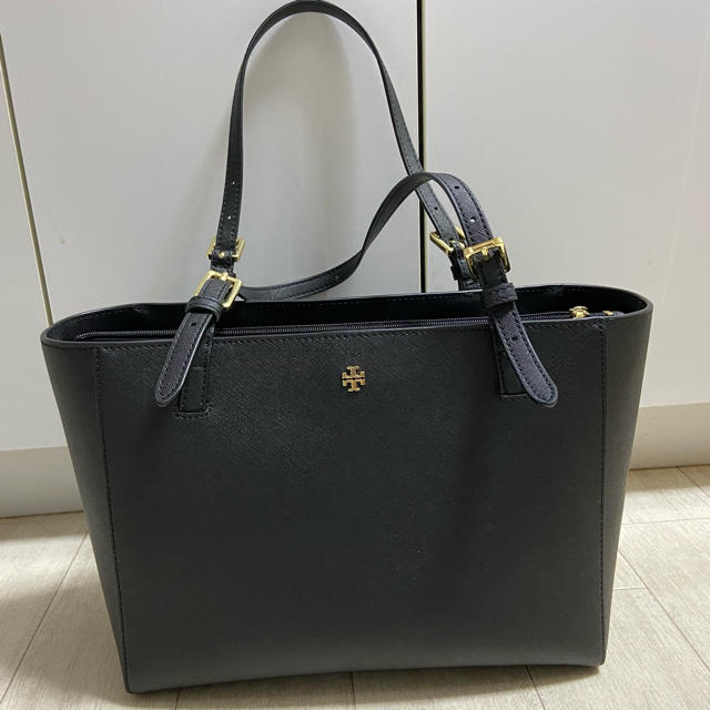 Tory Burch - トリーバーチ エマーソン EMERSON トートバッグ黒 美品の通販 by らくらく's shop|トリーバーチならラクマ
