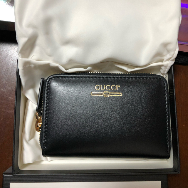 Gucci(グッチ)のGUCCI グッチ　ジップカードコインケース メンズのファッション小物(コインケース/小銭入れ)の商品写真